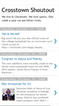 Mobile Screenshot of crosstownshoutout.blogspot.com