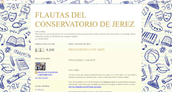 Desktop Screenshot of flautajerez.blogspot.com