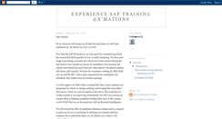 Desktop Screenshot of experiencesaptrainingxmations.blogspot.com