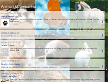 Tablet Screenshot of animais-companhia.blogspot.com
