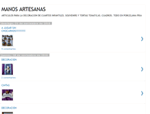 Tablet Screenshot of manosartesanas-vanesa.blogspot.com
