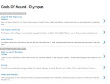 Tablet Screenshot of godsofmountolympus.blogspot.com