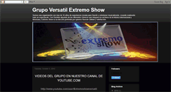 Desktop Screenshot of extremoshow.blogspot.com