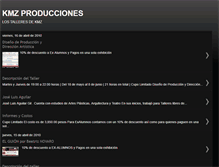 Tablet Screenshot of kmztalleres.blogspot.com