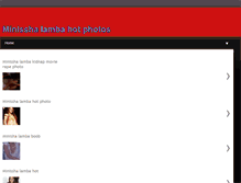 Tablet Screenshot of minisshalambahotphotos.blogspot.com