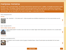 Tablet Screenshot of mariposamonarca2007.blogspot.com