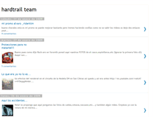 Tablet Screenshot of hardtrail-team.blogspot.com