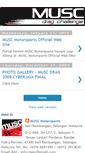 Mobile Screenshot of muscmotorsports.blogspot.com