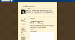 Desktop Screenshot of nelsonhappenings.blogspot.com