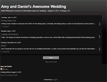 Tablet Screenshot of klamathwedding.blogspot.com