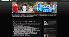 Desktop Screenshot of caseyisinnocent.blogspot.com