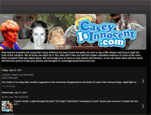 Tablet Screenshot of caseyisinnocent.blogspot.com