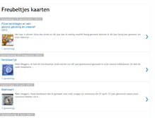 Tablet Screenshot of freubeltjeskaarten.blogspot.com
