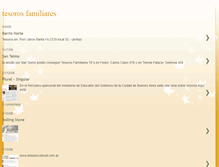Tablet Screenshot of colecciontesorosfamiliares.blogspot.com