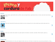 Tablet Screenshot of locuraycorduradefab.blogspot.com