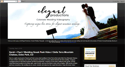 Desktop Screenshot of elegantproductions.blogspot.com