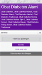 Mobile Screenshot of obatdiabetes-i.blogspot.com