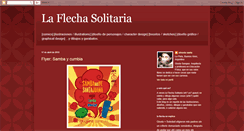 Desktop Screenshot of laflechasolitaria.blogspot.com