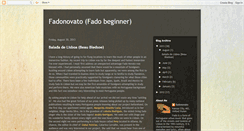 Desktop Screenshot of fadonovato2012.blogspot.com