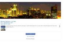 Tablet Screenshot of denpasarresidencejakarta.blogspot.com