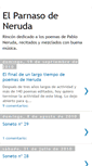 Mobile Screenshot of elparnasodeneruda.blogspot.com