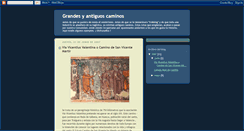 Desktop Screenshot of caminosantiguos.blogspot.com