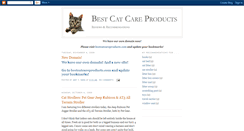 Desktop Screenshot of bestcatcareproducts.blogspot.com