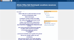 Desktop Screenshot of alizeevillas.blogspot.com