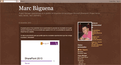 Desktop Screenshot of marc-baguena.blogspot.com