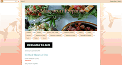 Desktop Screenshot of mancare-retete.blogspot.com