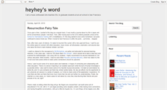 Desktop Screenshot of heyheygig.blogspot.com