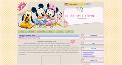 Desktop Screenshot of adithacitra.blogspot.com