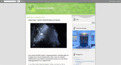 Desktop Screenshot of kulturvernmoro.blogspot.com