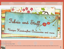 Tablet Screenshot of fabricstuff.blogspot.com