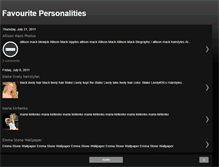 Tablet Screenshot of myfavouritepersonalities.blogspot.com