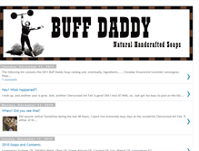 Tablet Screenshot of buffdaddysoaps.blogspot.com