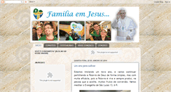 Desktop Screenshot of familiaemjesus.blogspot.com