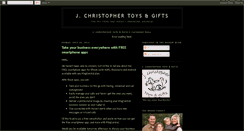 Desktop Screenshot of jchristophertoys.blogspot.com