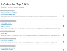 Tablet Screenshot of jchristophertoys.blogspot.com