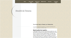 Desktop Screenshot of healthandfitnespoint.blogspot.com