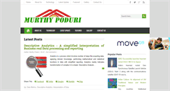 Desktop Screenshot of murthypoduri.blogspot.com
