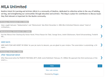 Tablet Screenshot of milaunlimited.blogspot.com