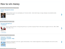 Tablet Screenshot of moneyandwinners.blogspot.com