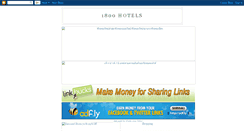 Desktop Screenshot of 1800-hotels.blogspot.com