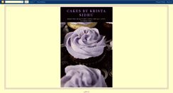 Desktop Screenshot of cakesbykristasidhu.blogspot.com
