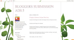 Desktop Screenshot of bloggerssubmissionads5.blogspot.com