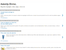 Tablet Screenshot of makeupdivine.blogspot.com