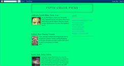 Desktop Screenshot of bwfifthgrade.blogspot.com