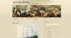 Desktop Screenshot of civilwar150th.blogspot.com