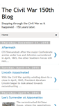 Mobile Screenshot of civilwar150th.blogspot.com